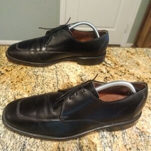 Allen Edmonds Burton Men's Black Leather Oxford US 8.5 Dress Casual Shoes